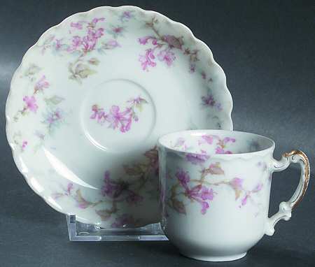 Schleiger 32 Flat Demitasse Cup & Saucer Set
