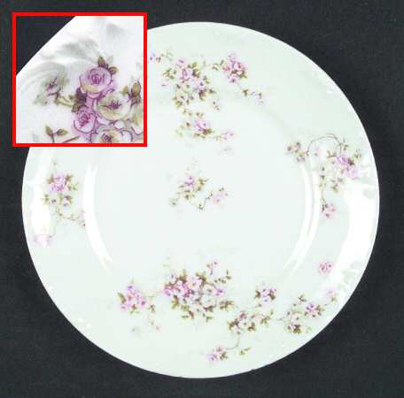 Schleiger 320e (Smooth) Salad Plate by Haviland