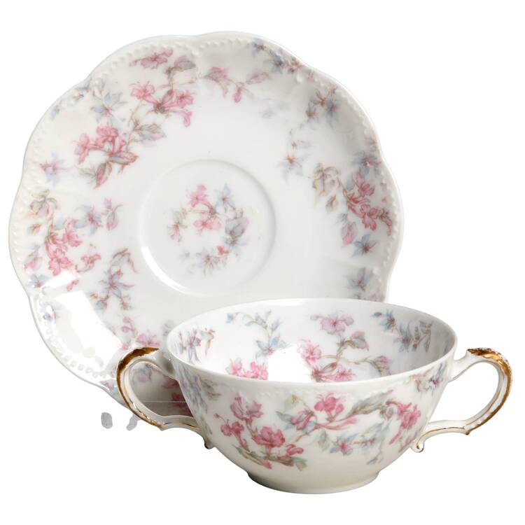 Schleiger 32A Bouillon Cup & Saucer