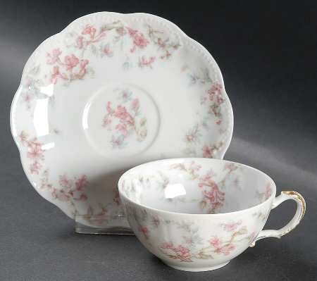 Schleiger 32A Flat Cup & Saucer Set