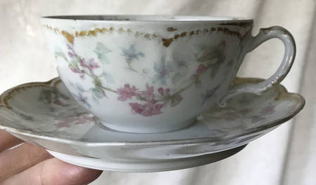 Schleiger 32F Flat Cup & Saucer Set