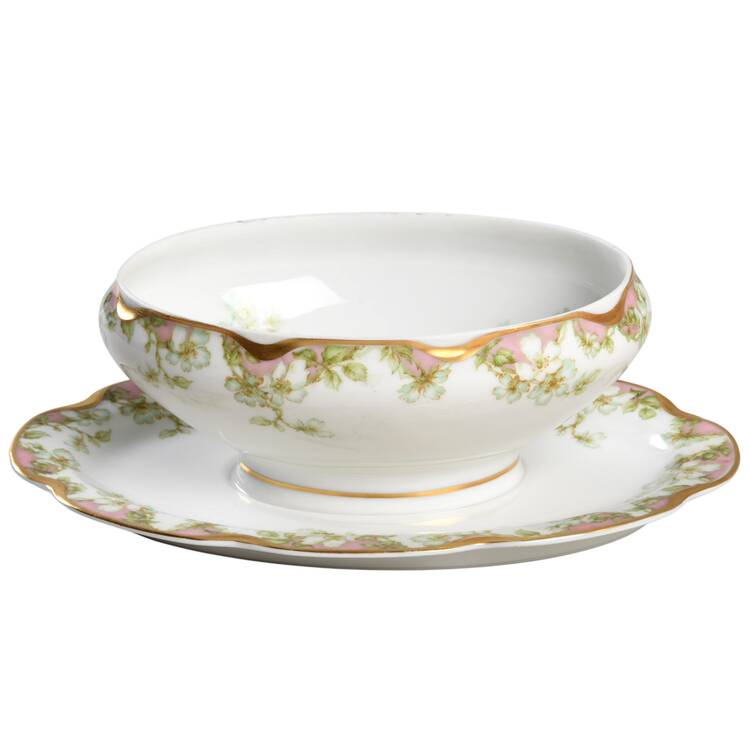 Schleiger 33 Gravy Boat w/Attached Underplate No Lid