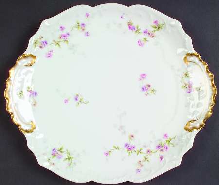 Schleiger 339B Handled Cake Plate