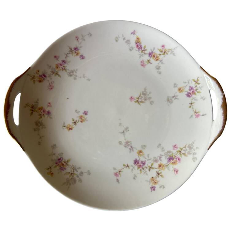 Schleiger 339C Handled Cake Plate