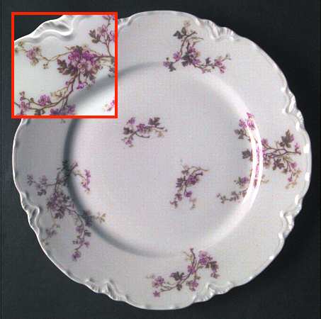 Schleiger 34 Luncheon Plate