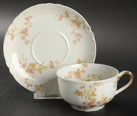 Schleiger 34 Flat Cup & Saucer Set by Haviland