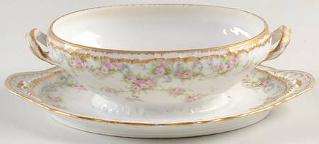 Schleiger 340 Gravy Boat w/Attached Underplate No Lid