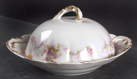Schleiger 341A Round Covered Butter