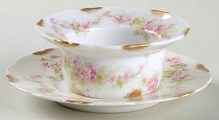 Schleiger 341A Ramekin & Saucer Set