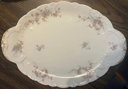 Schleiger 342j 14" Oval Serving Platter