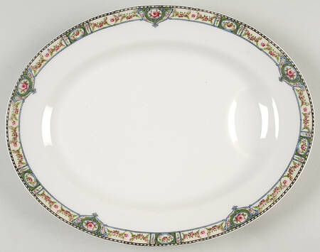 Schleiger 344b 11" Oval Serving Platter