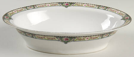 Schleiger 344b 9" Oval Vegetable Bowl