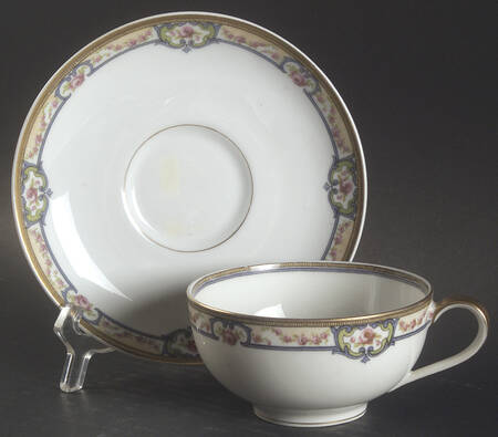 Schleiger 345A Oversized Cup & Saucer Set
