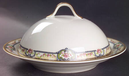 Schleiger 345A Round Covered Butter
