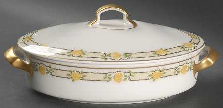 Schleiger 347 Oval Covered Vegetable