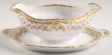 Schleiger 349A Gravy Boat with Attached Underplate