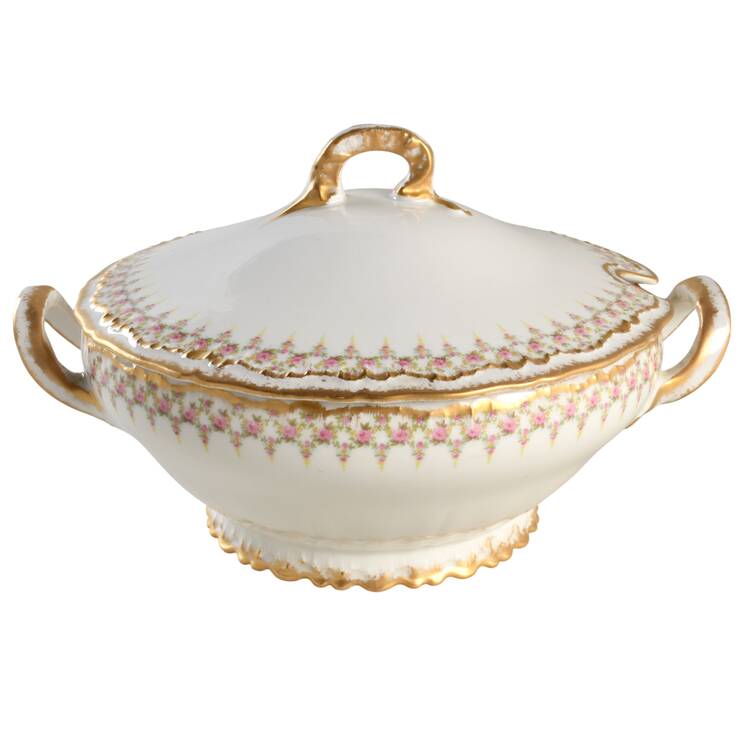 Schleiger 349A Tureen &  Lid by Haviland