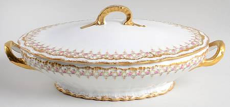 Schleiger 349A Oval Covered Vegetable
