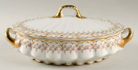 Schleiger 349B Oval Covered Vegetable