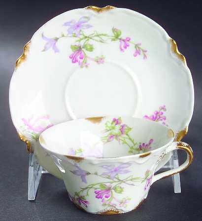 Schleiger 36D Flat Demitasse Cup & Saucer Set