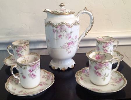 Schleiger 39A Chocolate Cup & Saucer Set