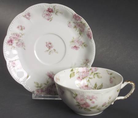 Schleiger 39C Flat Cup & Saucer Set