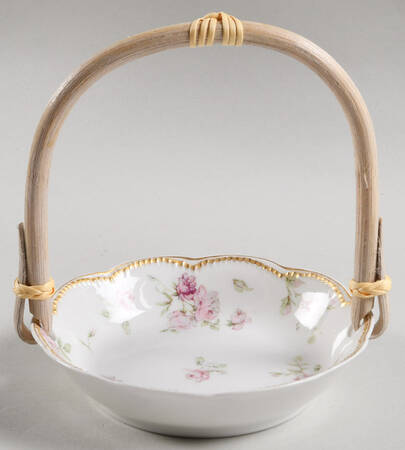 Schleiger 39D 7''-7 1/4'' Basket W/Bamboo Handle HC