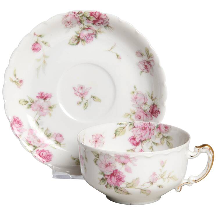 Schleiger 39G Flat Cup & Saucer Set