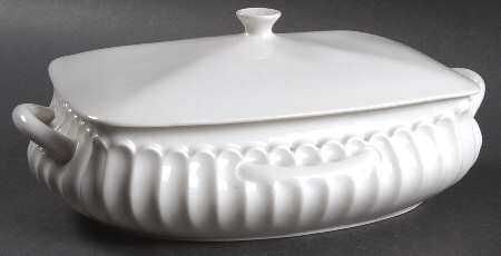 Schleiger 413 (Older, Pre 1950) Oval Covered Vegetable
