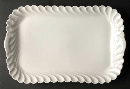 Schleiger 413 (Older, Pre 1950) 12" Rectangular Serving Platter