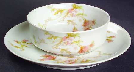 Schleiger 41d Ramekin & Saucer Set