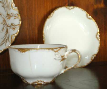 Schleiger 427 Flat Cup & Saucer Set