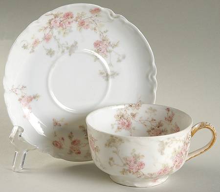 Schleiger 42A Flat Cup & Saucer Set