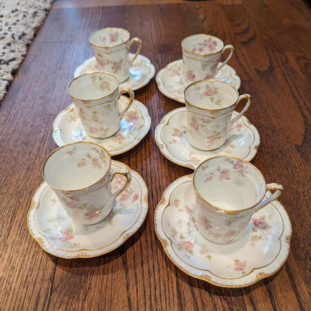 Schleiger 42G Demitasse Cup & Saucer Set