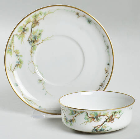 Schleiger 432 Ramekin & Saucer Set