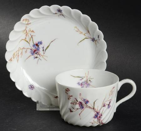 Schleiger 435A Flat Cup & Saucer Set