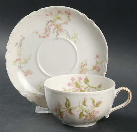 Schleiger 440d Flat Cup & Saucer Set