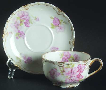 Schleiger 442A Flat Cup & Saucer Set