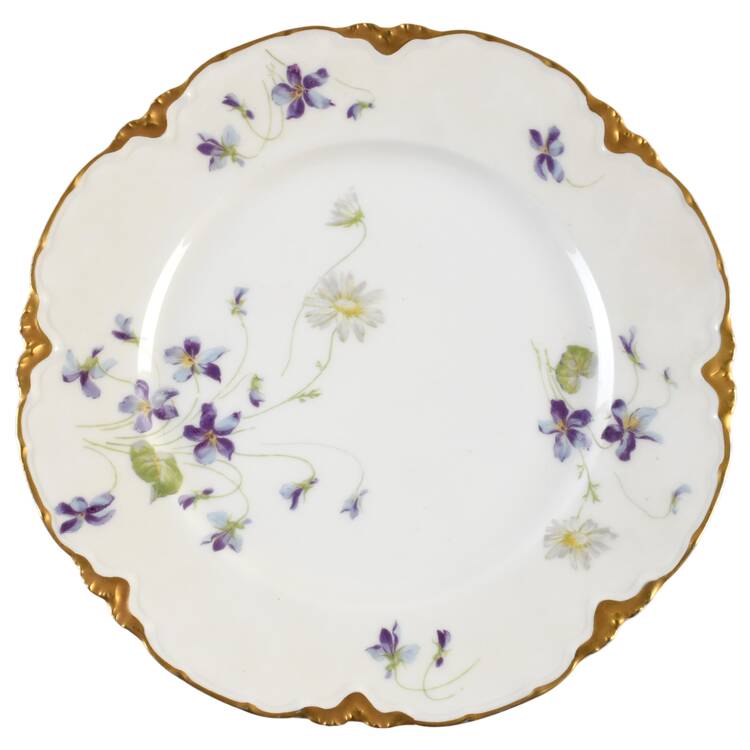 Schleiger 453 Luncheon Plate