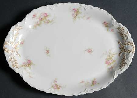 Schleiger 456 13" Oval Serving Platter by Haviland