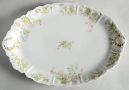 Schleiger 45A 14" Oval Serving Platter by Haviland