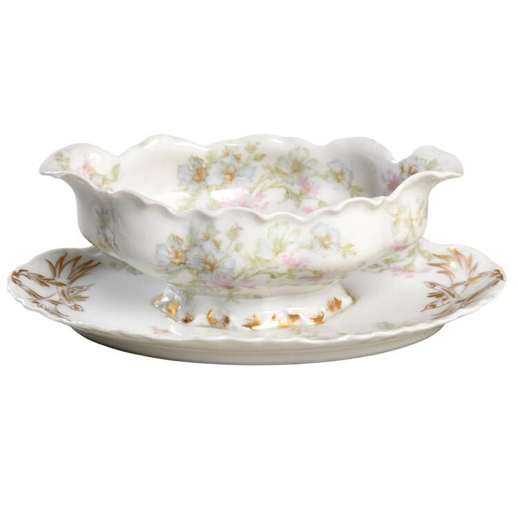 Schleiger 46 Gravy Boat with Attached Underplate