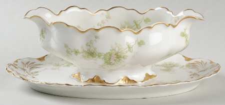 Schleiger 460G Gravy Boat with Attached Underplate
