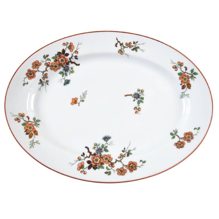 Schleiger 474A 13" Oval Serving Platter by Haviland