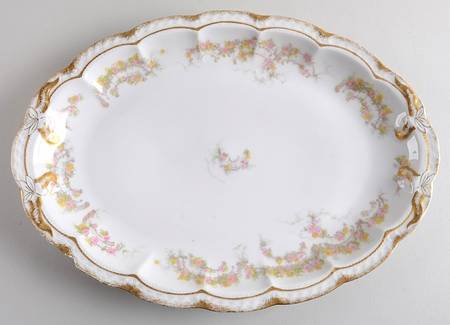 Schleiger 475c 14" Oval Serving Platter