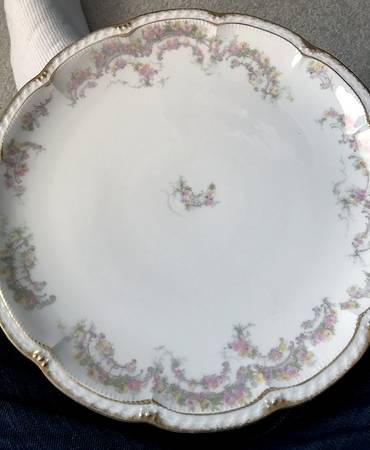 Schleiger 475c 12" Chop Plate (Round Platter)