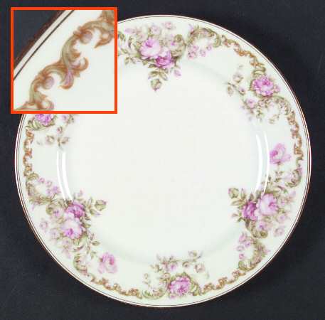 Schleiger 488 Luncheon Plate