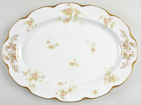 Schleiger 49 14" Oval Serving Platter by Haviland