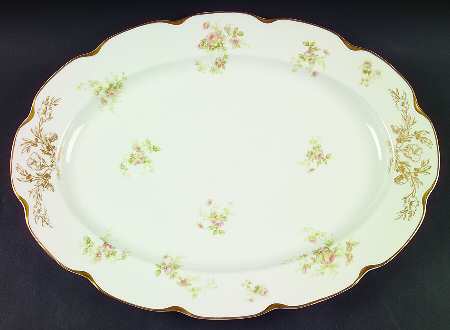Schleiger 49 16" Oval Serving Platter by Haviland