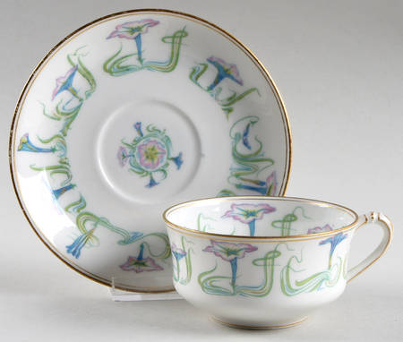 Schleiger 491 Flat Cup & Saucer Set